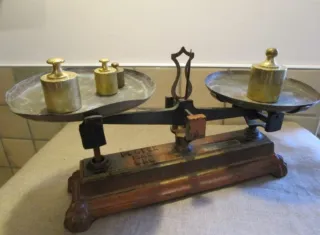 Balanza antigua Roberval vintage