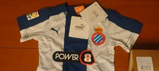 Conjunto bebé Puma RCD Espanyol. Talla 4-60 meses