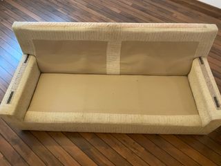 Sofá de 3 plazas beige