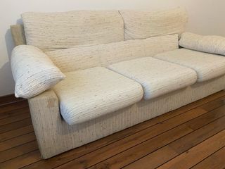 Sofá de 3 plazas beige