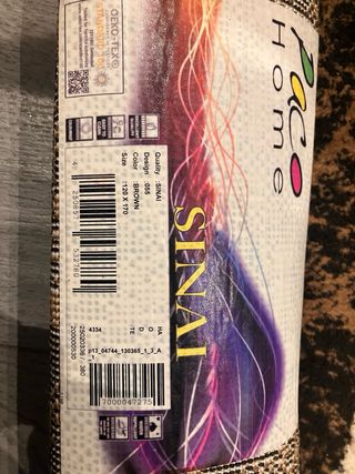 Alfombra 170x120 cm diseño moderno