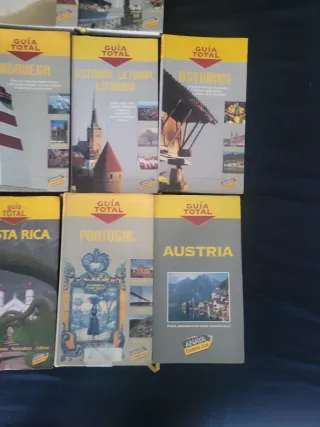 Lote 9 guías de viaje