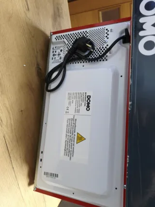 Microondas DOMO Rojo