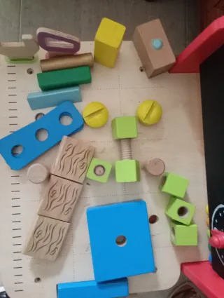 Banco de actividades para bebé