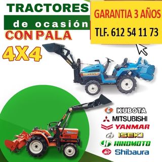 MINI TRACTORES NUEVOS y USADOS DE OCASIÓN V.O.