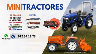 MINI TRACTORES NUEVOS y USADOS DE OCASIÓN V.O.