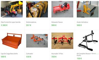 MINI TRACTORES NUEVOS y USADOS DE OCASIÓN V.O.