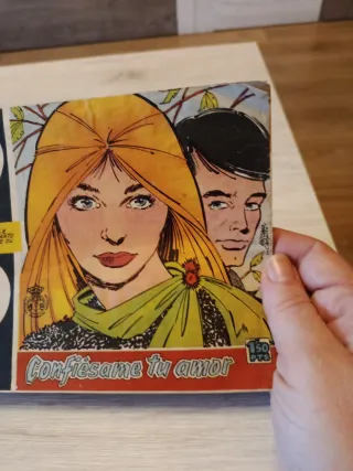 Tebeo confiésame tú amor