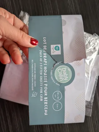 Sábanas bajeras minicuna