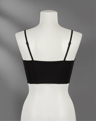 Corsetto Nero con Laccetti Glitter