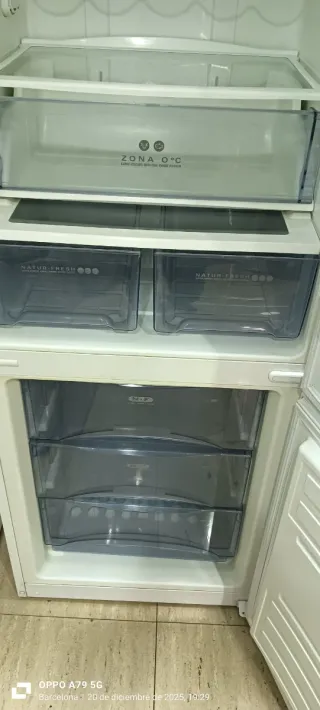 NEVERA COMBI EDESA NO FROST ENERGÍA A+