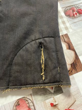 Gilet senza maniche con pelliccia