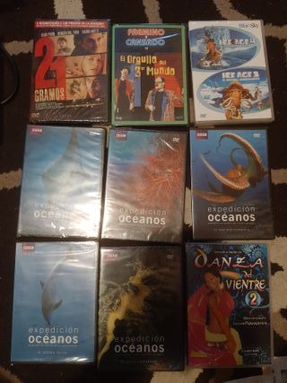 Lote de películas, música y juegos de pc por 5 €