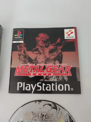 Metal Gear Solid PlayStation PS1