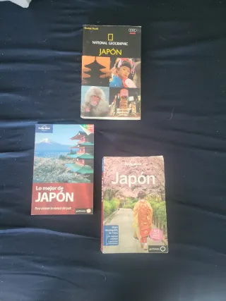 Lote 3 guías japon