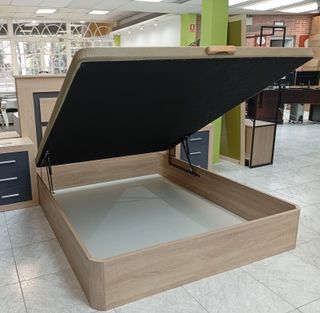 Cama Canape* Abatible. Amplio Arcón. ¡Económico!