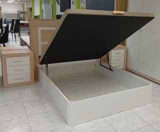 Cama Canape* Abatible. Amplio Arcón. ¡Económico!