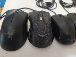 Lote 6 Ratones PC (Negro y Blanco)