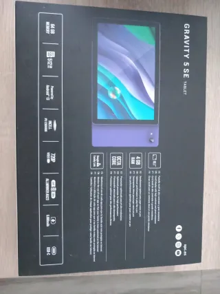 Tablet SPC GRAVITY 5 SE Negra/Morada