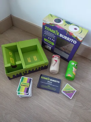 Zombie Burrito Juego de Cartas