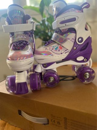 Patines 4 Ruedas Niña HIKOLE Luces