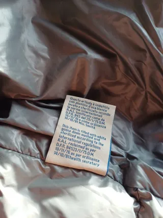 Chaqueta Moncler Negra Nueva con Etiqueta