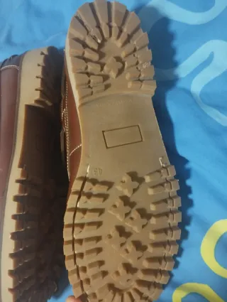 Zapatos náuticos de piel marrones Hombre