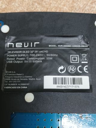 CV-9256-B42, de NEVIR NVR-8800BC-32RD2S-SMAN