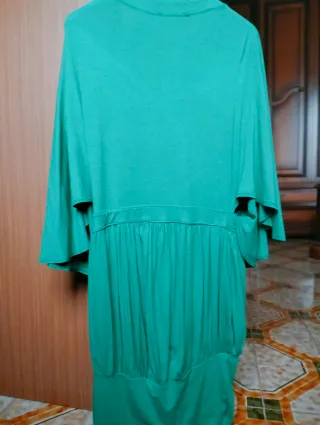 Maxi maglia verde taglia unica