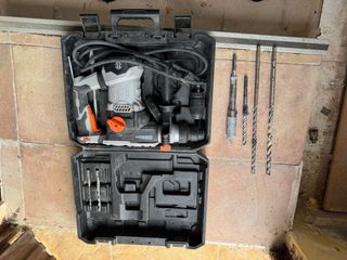 taladro de martillo perforador servido dos veces