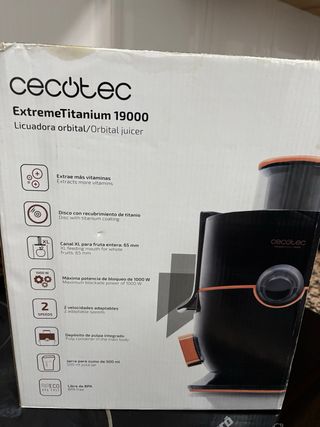 Licuadora Cecotec Extreme Titanium 19000