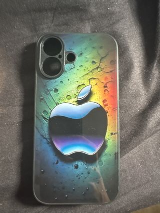 Funda iPhone 16 con diseño psicodélico