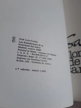 SAN BENITO. FLORES NUEVAS DE UN SANTO AÑEJO.