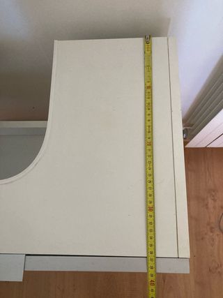 Mueble de lavabo cristal y metal