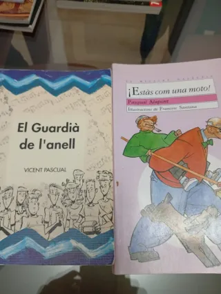 El guardia de l'anell y estás con una moto.