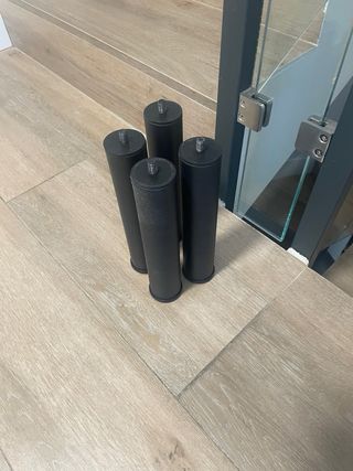 Somier de láminas 90cm con patas