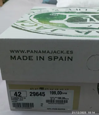 Stivali Panamá Jack Goretex Taglia 42 Marrone