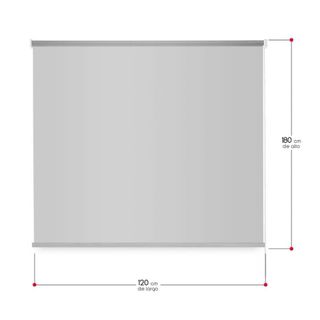 Estor Enrollable Gris Translucido