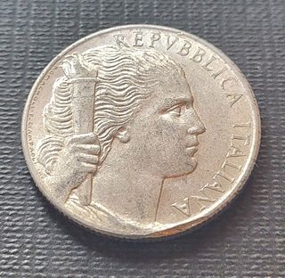 Moneta Italia 5 Lire 1949