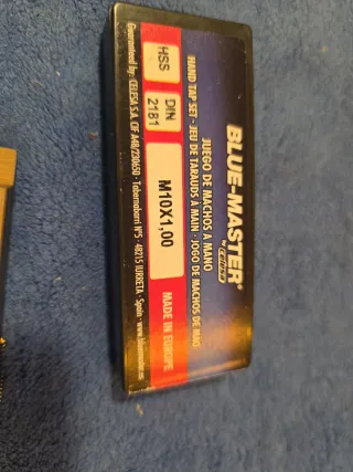 Juego Machos M10 x 1.00 HSS DIN 2181