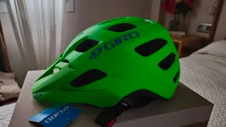 Casco Giro Bicicleta Montaña Verde