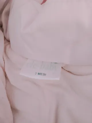 Abrigo de bebé rosa