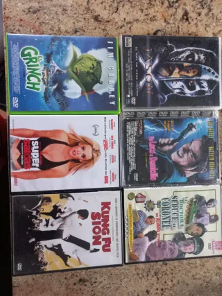 Lote 6 Películas DVD