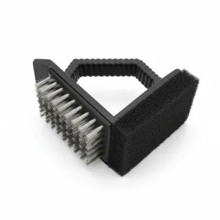 Cepillo Limpiador Barbacoa Metal y Plástico