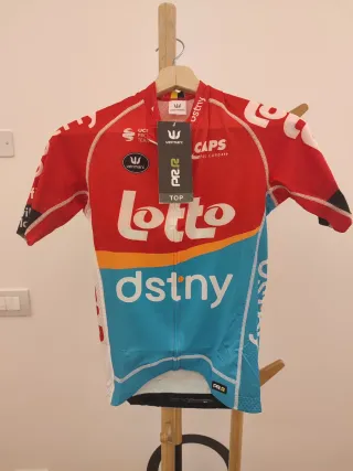 Maglia Ciclismo Lotto Dstny Vermarc nuova