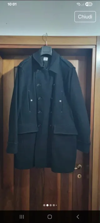 Cappotto C.P. Company nero prezzo trattabile!!