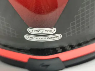 Casco Scorpion Exo-1400 Air Carbono Brillo XS 54cm
