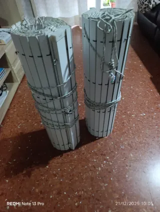 Persianas enrollables largas