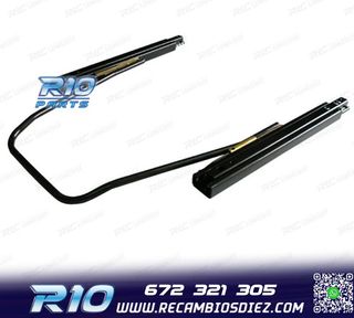 KIT ASIENTO BAQUET UNIVERSAL CUERO NEGRO ESTILO SPORTSTER CU