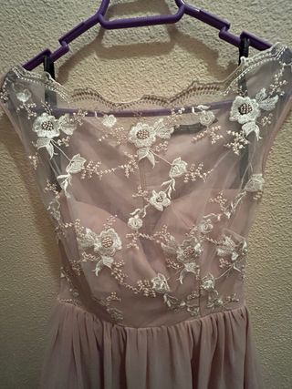 Vestido rosa palo Little Mistrees